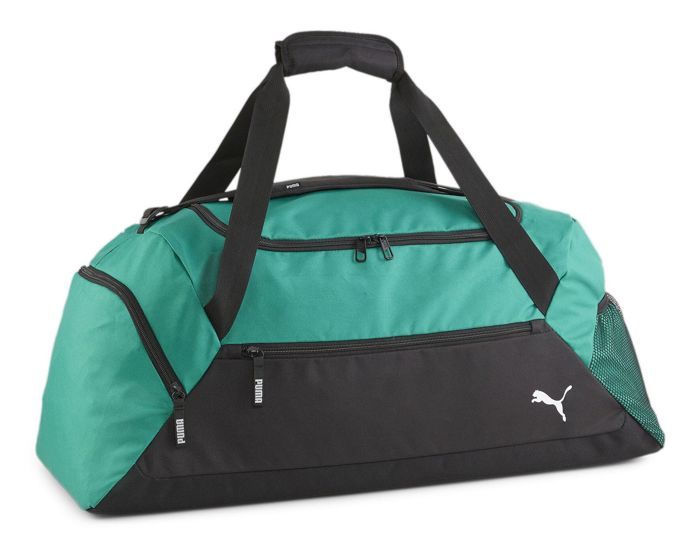 PUMA Sac de sport vert noir pour femme et homme - TeamGoal Teambag M Sport Green - Puma Black 252925