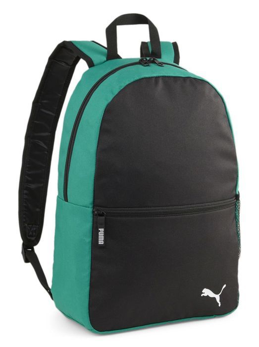 PUMA Sac à dos noir vert pour femme et homme - TeamGoal Backpack Core Sport Green - Puma Black 252711