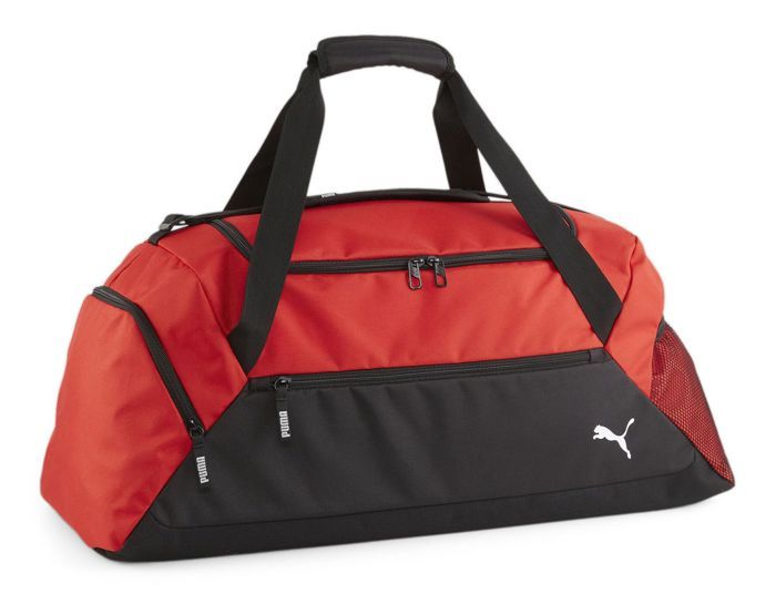 PUMA Sac de sport rouge noir pour femme et homme - TeamGoal Teambag M Puma Red - Puma Black 254675