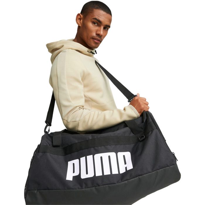 PUMA Sac de sport noir pour femme et homme - Challenger Duffel Bag M Puma Black 213150