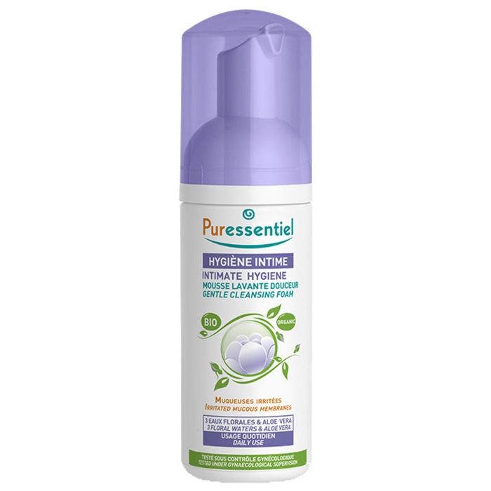 Mousse Lavante - Puressentiel - Hygiène Intime - Bio - 150ml - Hypoallergénique