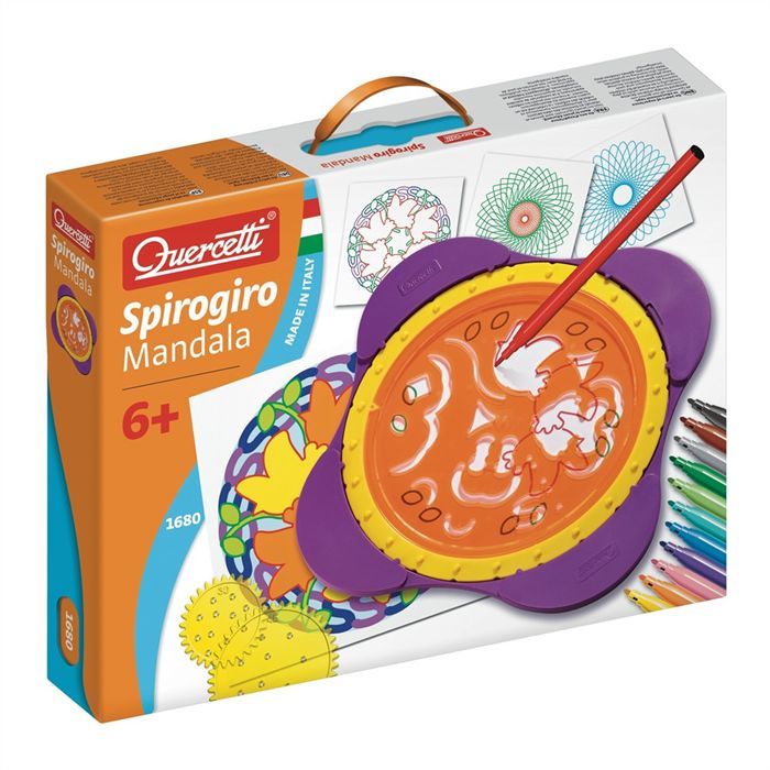 QUERCETTI Crayon de Couleur et craies Spirogiro