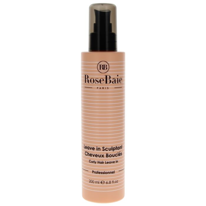 Crème hydratante pour cheveux - Rose Baie - Sculpter Boucles - Huile d'Avocat - 200 ml - Mixte