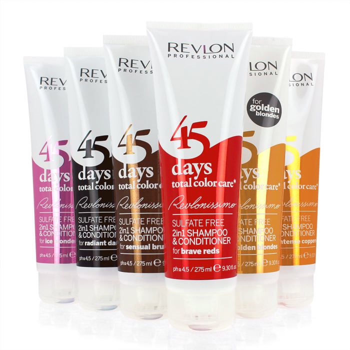 Revlon Revlonissimo 45 Days Conditioning Shampoo Brave Reds 275ml