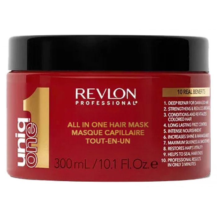 Masque - Uniq One - 300 ml - Soin réparateur - Tous types de cheveux - 10 bienfaits en 1