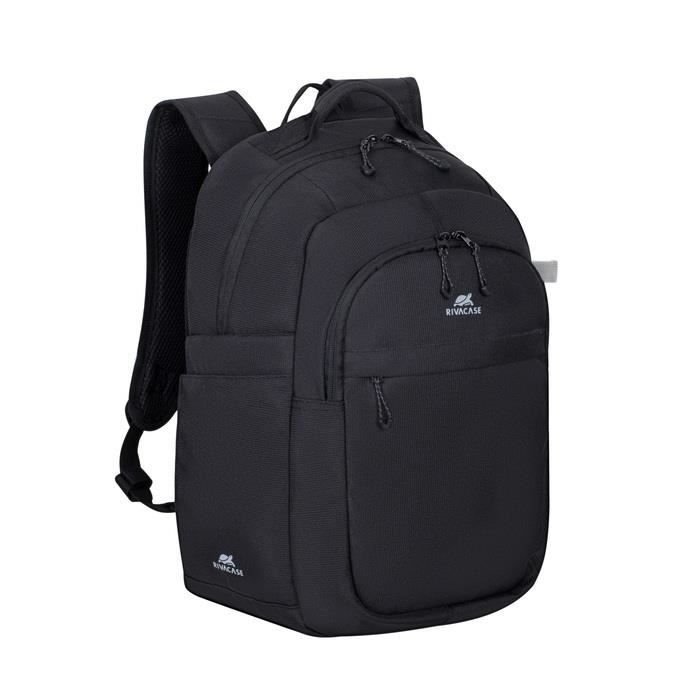Sac à dos urbain - Rivacase - Aviva 12" - Noir - 16 L - Résistant à l’eau