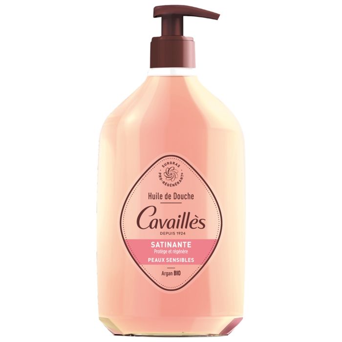 Cavaillès Huile de Douche Satinante Peaus Sensibles 750 ml