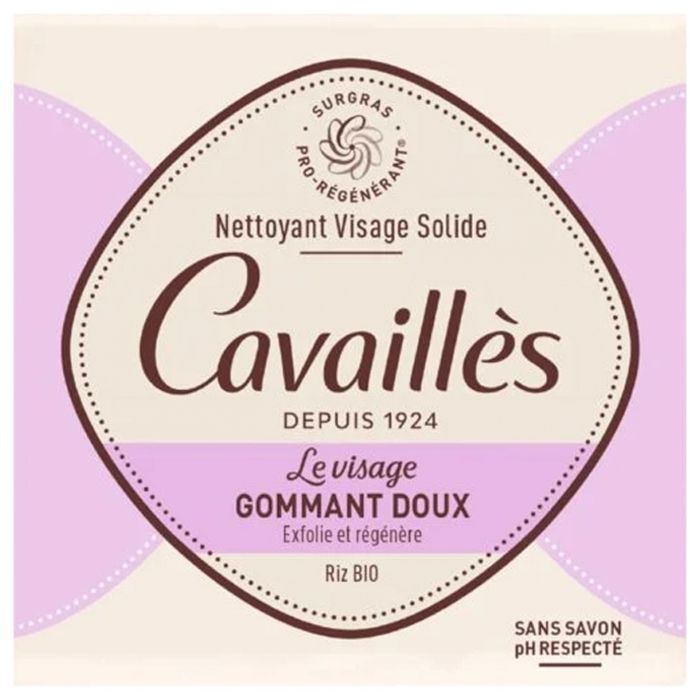 Rogé Cavaillès Nettoyant Solide Gommage Doux Visage 70 g