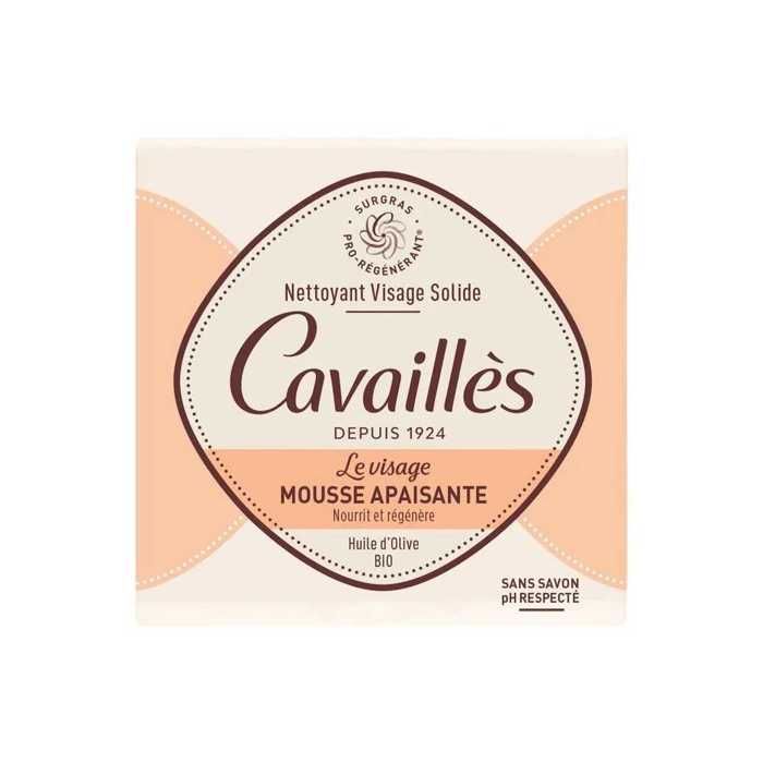 Rogé Cavailles Nettoyant Visage Solide Mousse Apaisante 70 Grammes