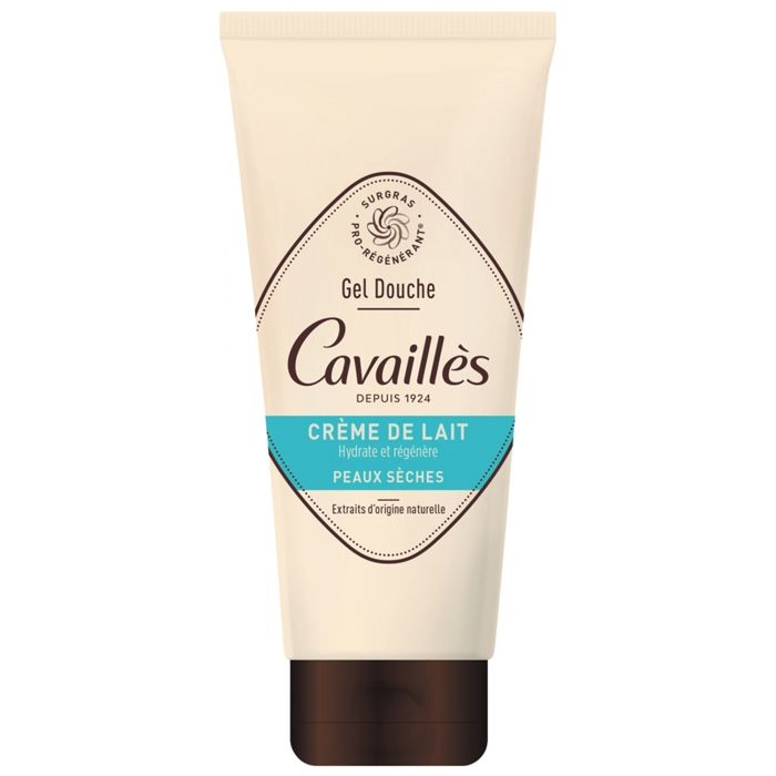 Gel Douche - Rogé Cavaillès - Crème de Lait - 200ml - Hydratant - Peaux Sèches
