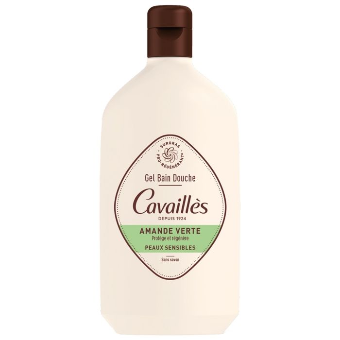 Rogé Cavaillès Gel Bain et Douche Amande Verte Peaux Sensibles 400 ml