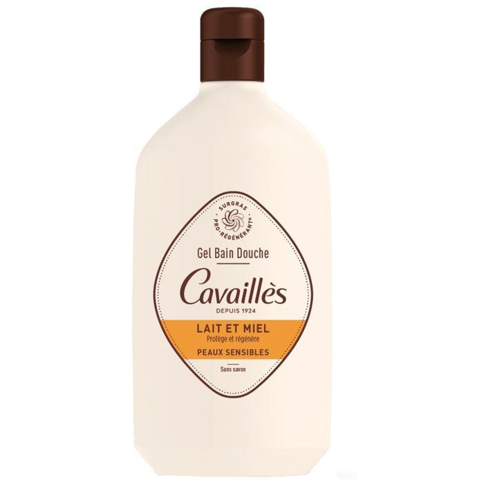 Cavaillès Gel Bain et Douche Lait et Miel 400 ml
