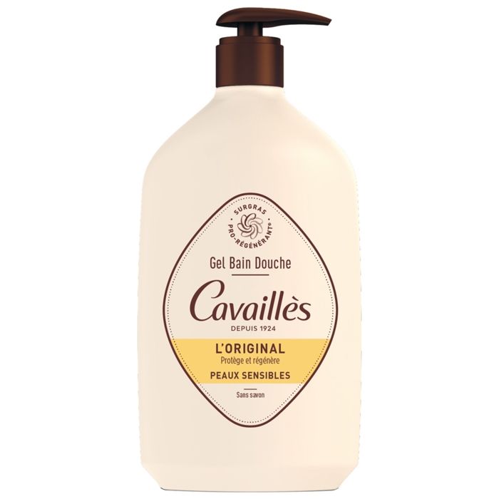 Gel Bain Douche - Rogé Cavaillès - L'Original - 1L - Peaux Sensibles - Hypoallergénique