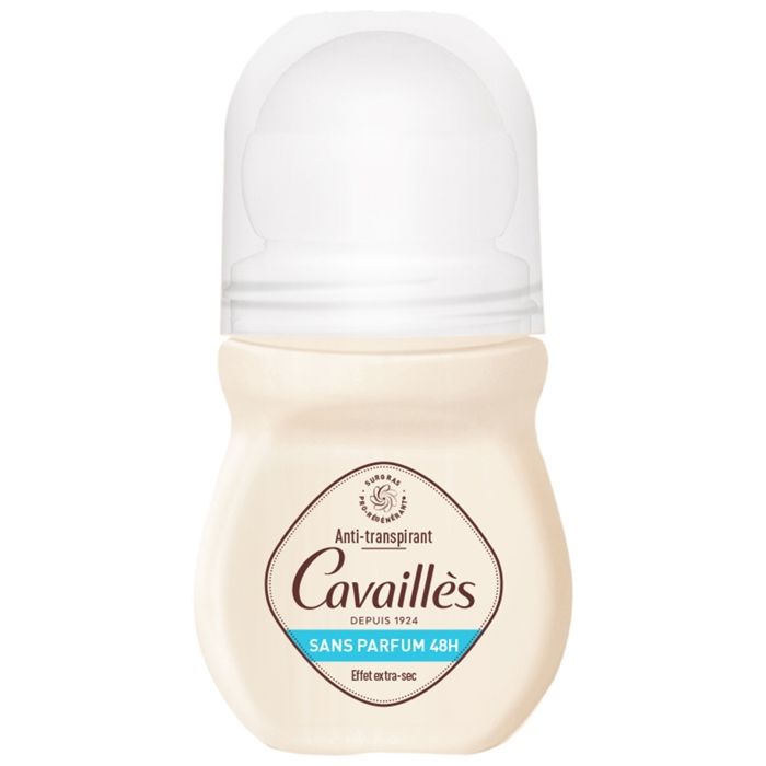 Cavaillès Absorb+ 48H Sans Parfum Roll-On 50 ml