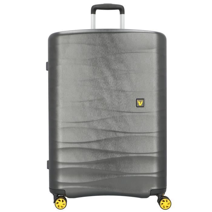 Trolley - RONCATO - Stellar - 76 cm - Gris Antracite - 4 Roulettes 360° - Cadenas TSA