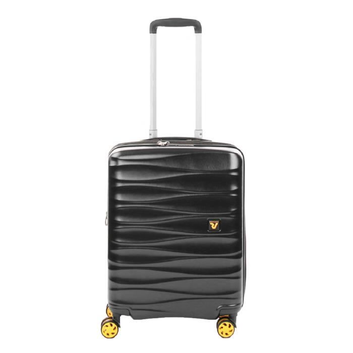 Trolley cabine - RONCATO - Stellar 4 Wiel - Coque rigide ABS - 4 roulettes 360° - Antracite