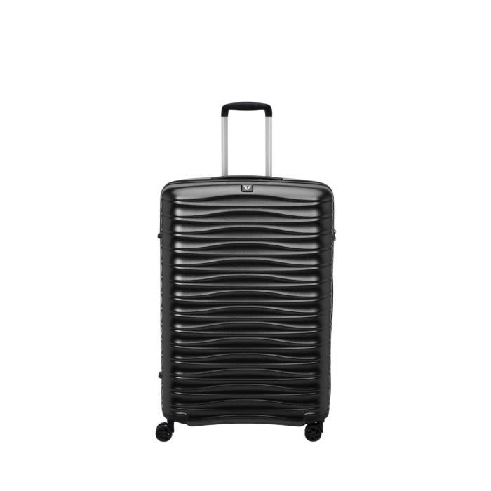 Valise - RONCATO - Wave - Grande - Noir - 76x51x30 cm - 4 Roulettes - Cadenas TSA