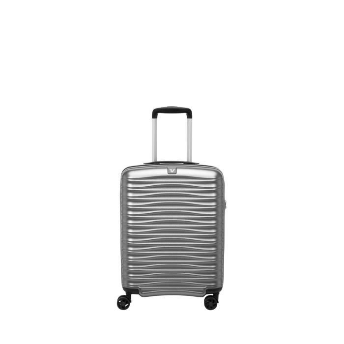 Valise Cabine - RONCATO - Wave - Champagne - 55x40x20 cm - Coque Rigide - 4 Roulettes 360°