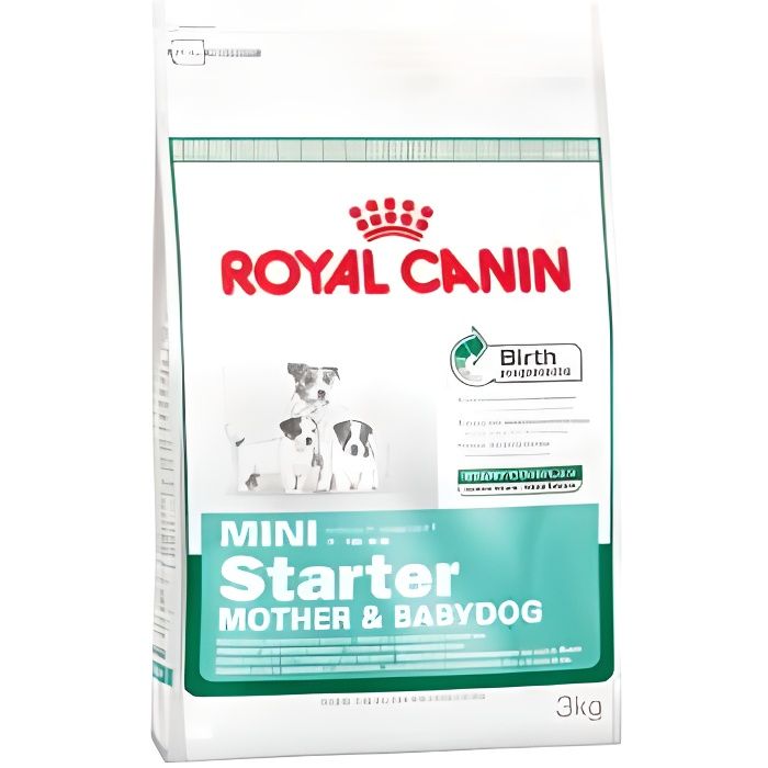 Aliment complet - Royal Canin - Starter Puppy Mini - Chiots petites races - 1 kg - Croquettes