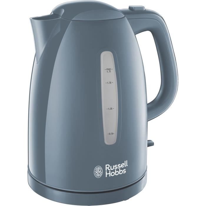 Russell Hobbs 21274-70 Bouilloire 1,7L Texture, Ebullition Ultra Rapide - Gris