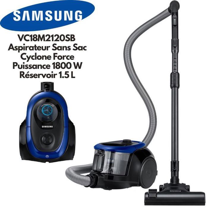 ASPIRATEUR SANS SAC VC18M2120SB-MA SAMSUNG