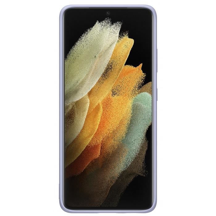 Silicone Cover S21 Ultra Violet