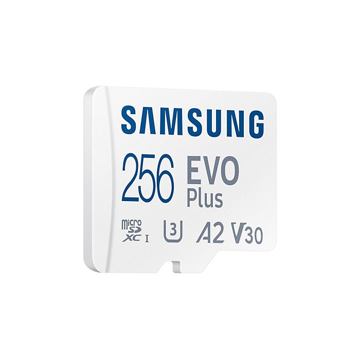Carte Mémoire SAMSUNG 256Go MicroSD EVO PLUS
