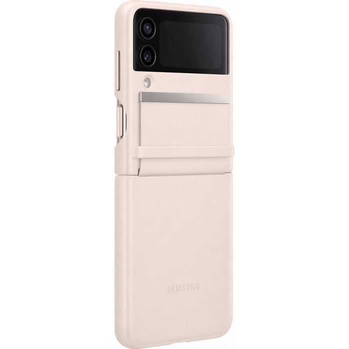 SAMSUNG Coque en cuir Galaxy ZFold4 Rose