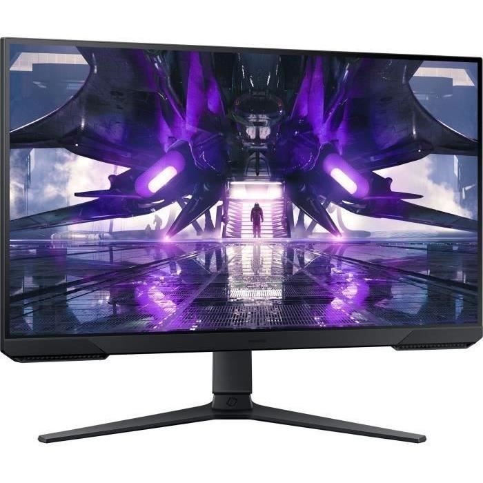 Ecran PC Gamer - SAMSUNG ODYSSEY G300 - LS24AG304NRXEN - 24" FHD - Dalle VA - 1ms - 144Hz - HDMI / DP - FreeSync Premium