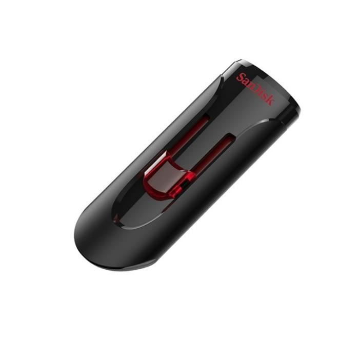 Clé USB - SanDisk - Cruzer Glide - 32 Go - USB 3.0 - Noir