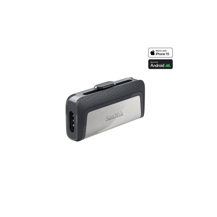 SANDISK Ultra - 256 Go - Clé USB 3.1 Type-C - Double Connectique - Dernière Version
