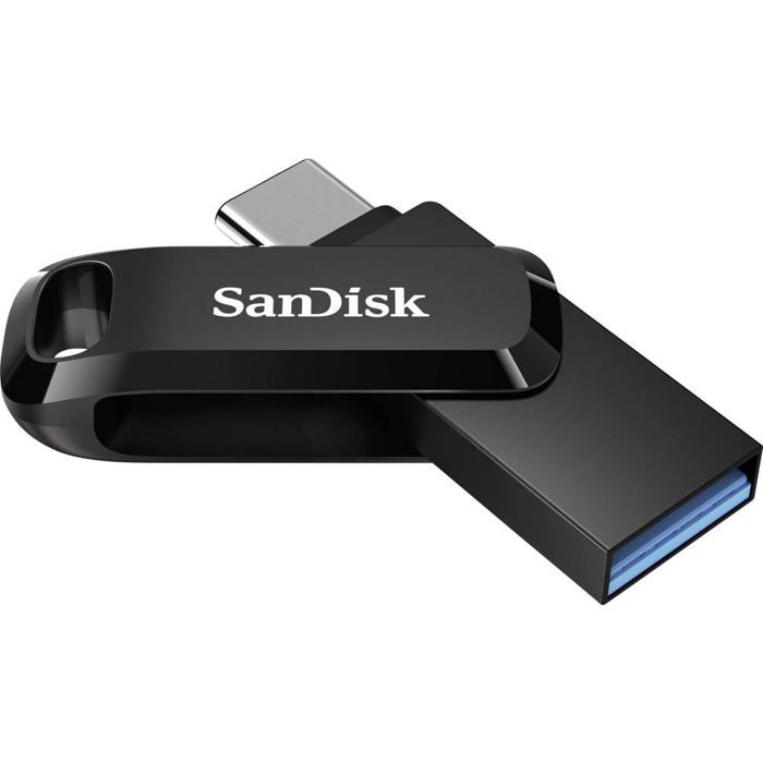 SanDisk Ultra Dual Drive Go Mémoire supplémentaire USB pour smartphone/tablette noir 128 GB USB 3.1 (Gen 1), USB-C®