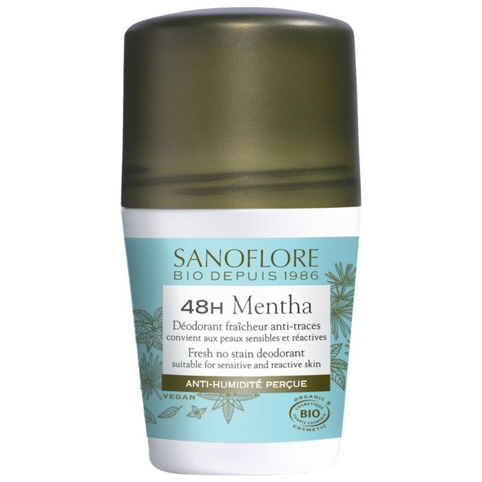 Sanoflore Déodorants Déodorant 48H Mentha Efficacité 48H Certifié Bio 50 ml