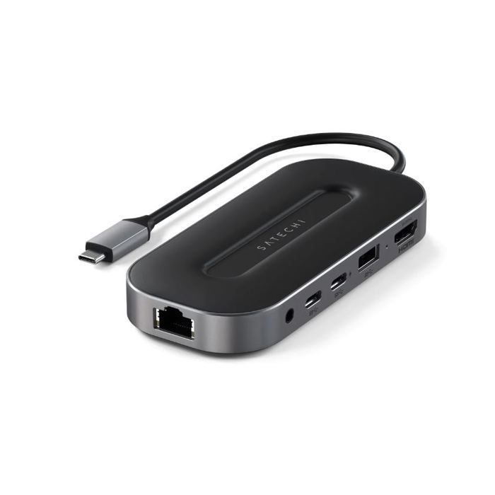 Multiport USB-4 Hub 6 En 1 Avec Ethernet