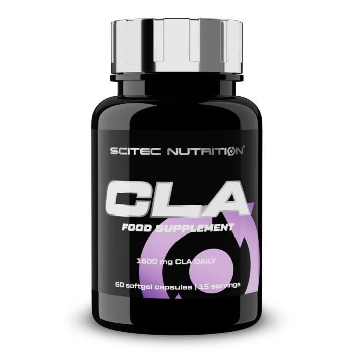 Acide linoléique conjugué Scitec Nutrition - CLA - 60 Gélules