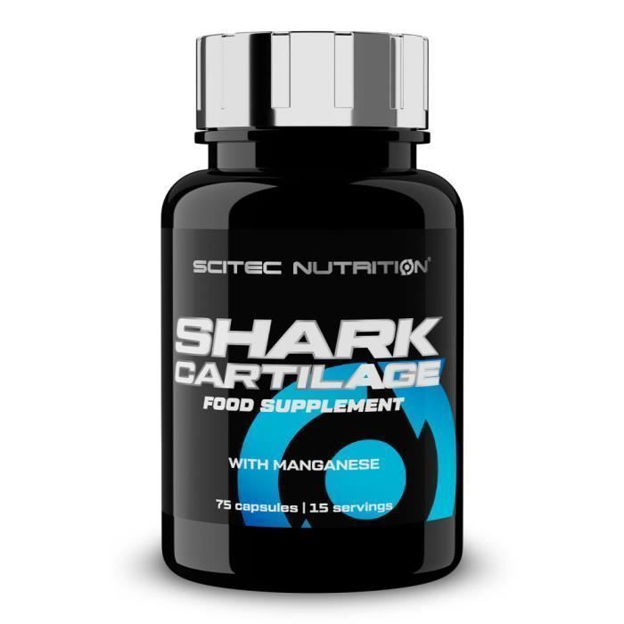 Cartilage de requin Scitec Nutrition - Shark Cartilage - 75 Gélules