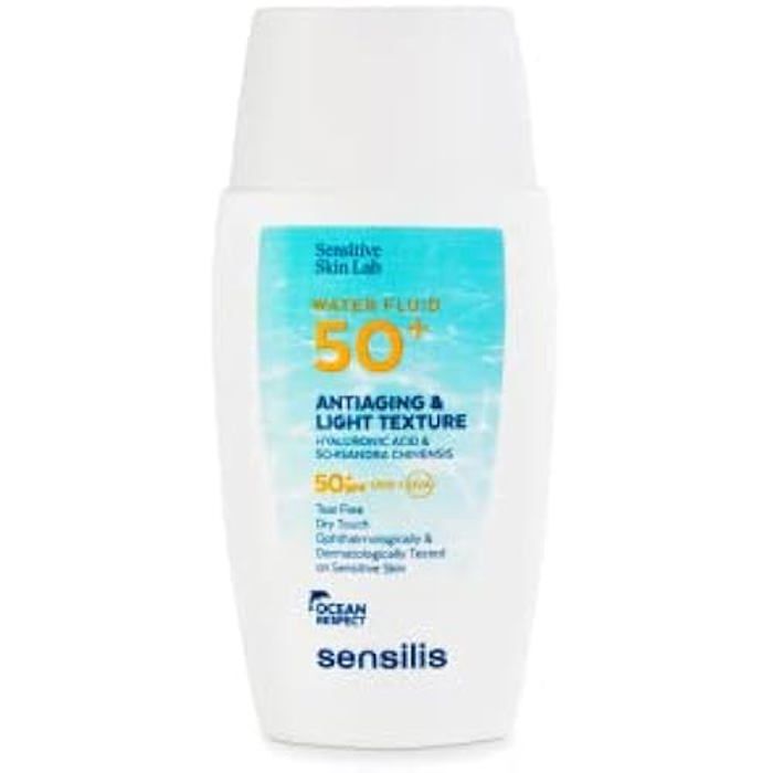 Crème Anti-âge - SENSILIS - ANTIAGING & LIGHT TEXTURE - SPF50+ - 40 ml - Texture légère