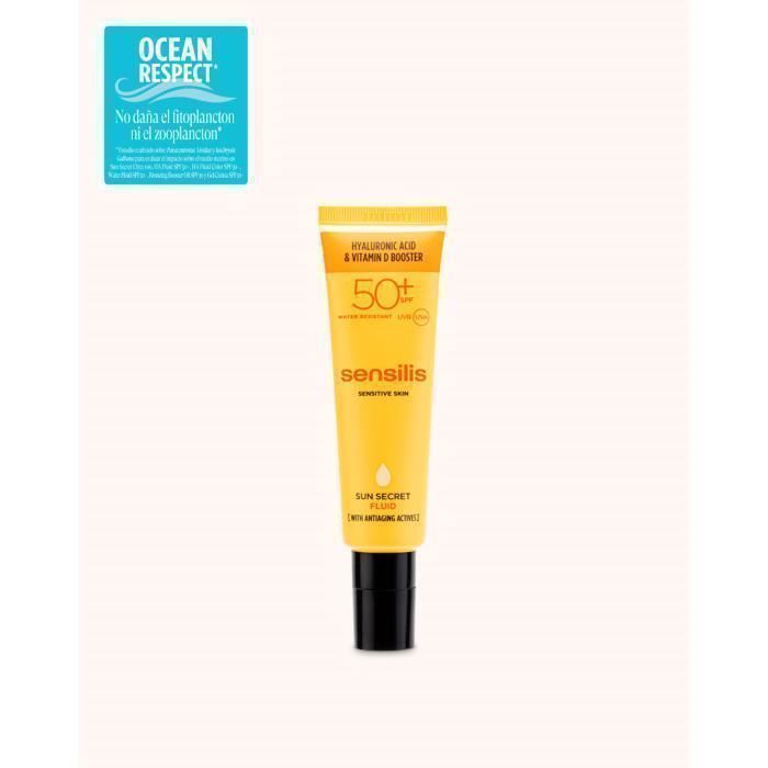 Soin solaire - Sensilis - Sun Secret - Fluide SPF 50 - 50 ml - Hypoallergénique