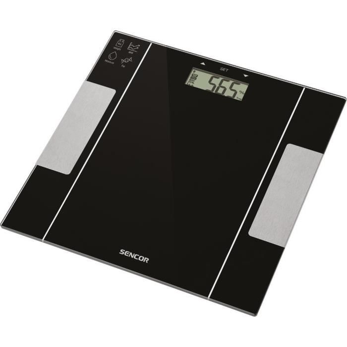 Pèse personne FITNESS SBS 5050BK NOIR SENCOR