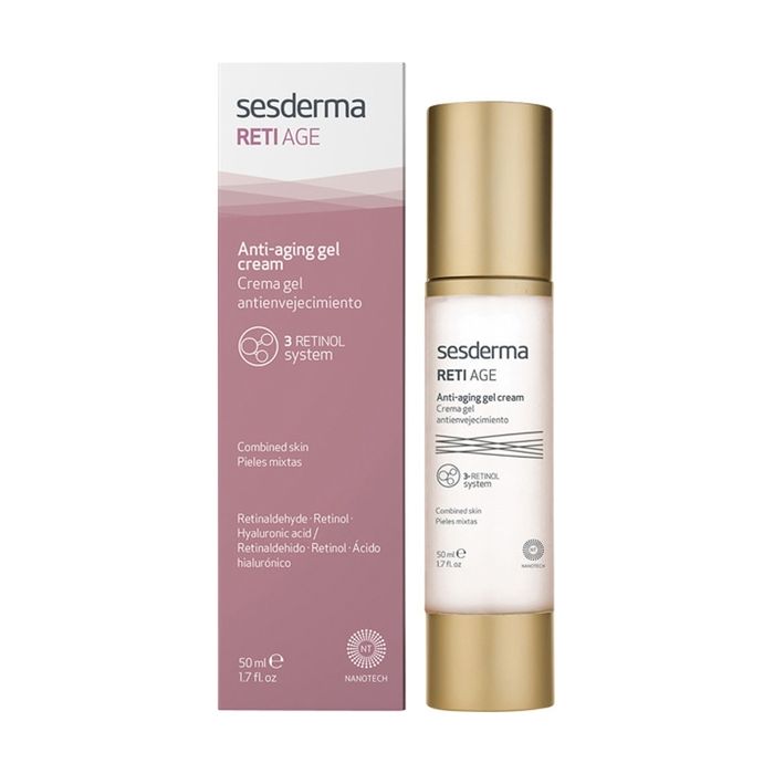 Crème Anti-Âge - Sesderma - Reti Age - Gel Hydratant - 50 Ml - Peaux Sèches