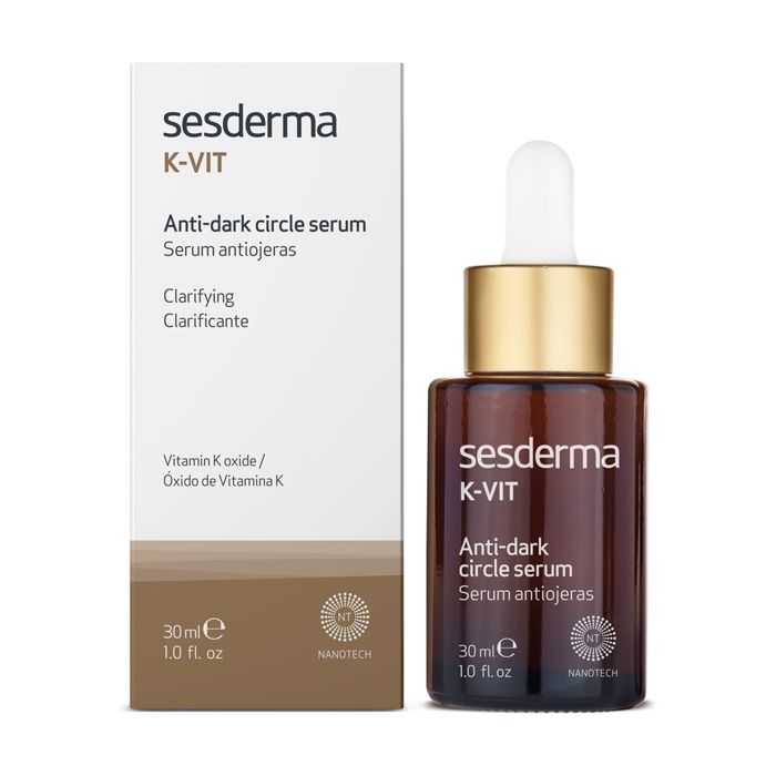 Sérum Contour des Yeux - Sesderma - K-vit - Réduit les cernes - Améliore la microcirculation - Anti-âge