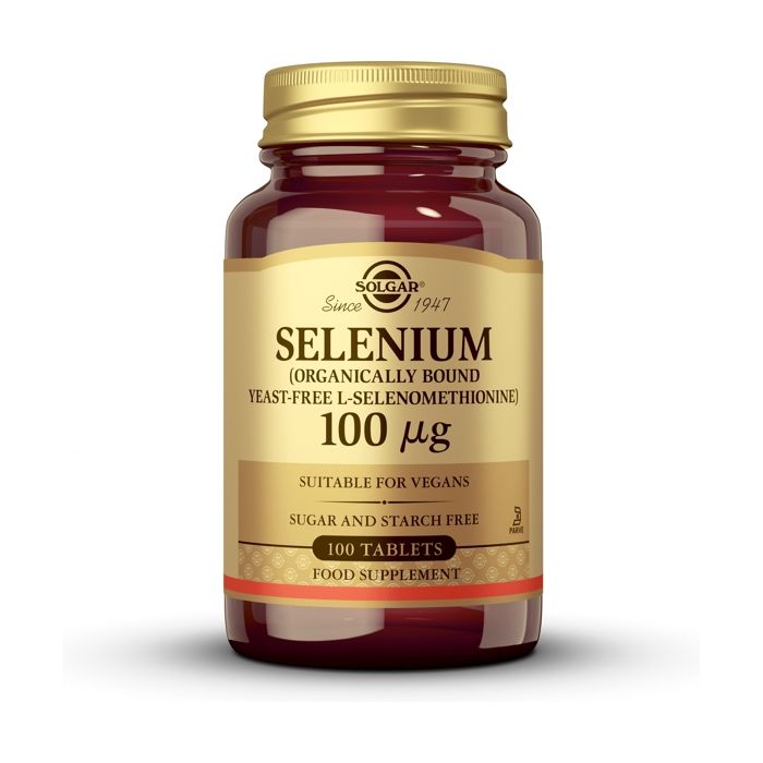 Solgar Sélénium 100μg - 100 gélules