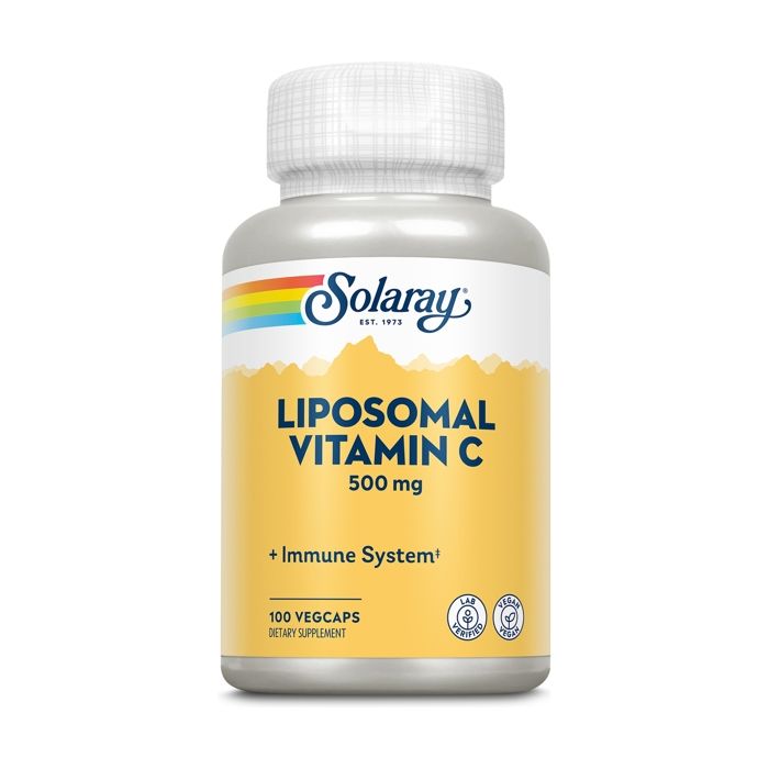Solaray Vitamine C liposomale - Vitamines - Suppléments - 100 gélules végétales