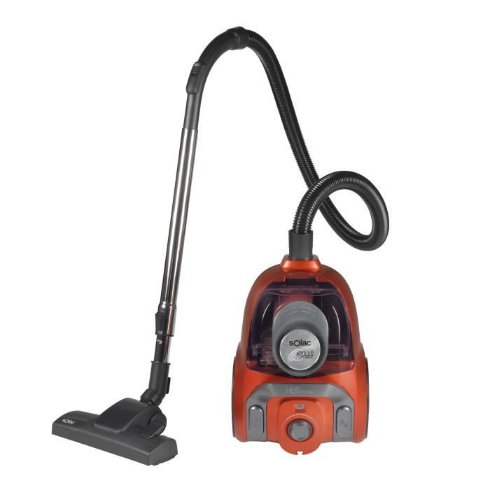 SOLAC S94809200 Aspirateur Apollo Cyclonic AAA - 800W - 2 L