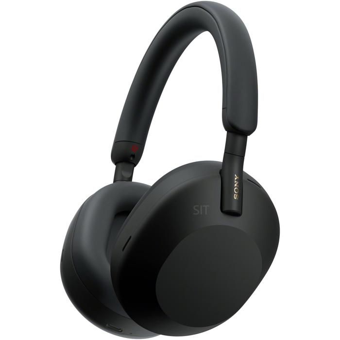 Casque audio - Sony - WH1000XM5 - Réduction de bruit active - Bluetooth - 30 heures d'autonomie