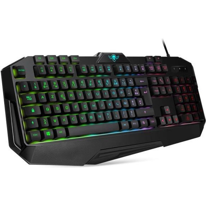Clavier Gaming - SPIRIT OF GAMER - PRO-K8 - RGB - Anti-Ghosting - AZERTY
