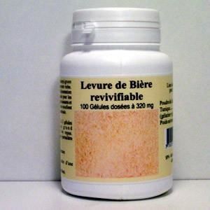 Levure de Bière revivifiable - 100 gélules