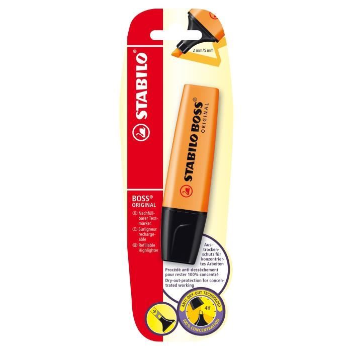STABILO BOSS ORIGINAL - Un surligneur orange