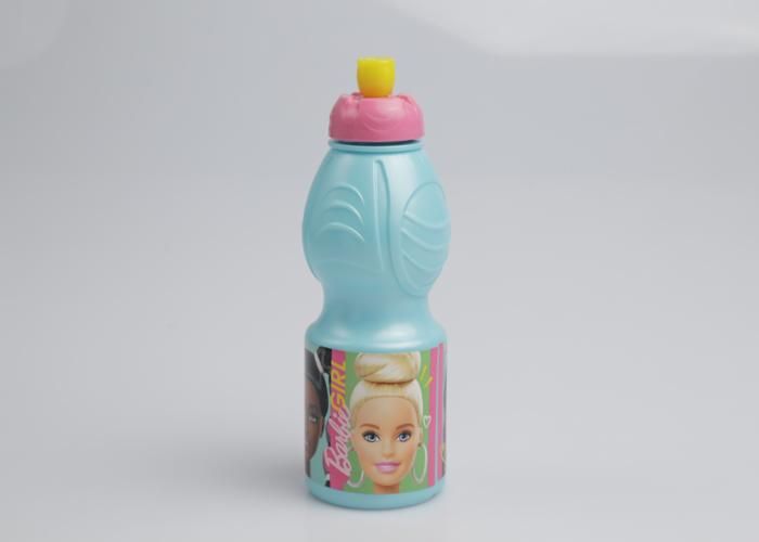 Gourde - Barbie - Modèle Unique - 400 ml - Mélamine - Bleu