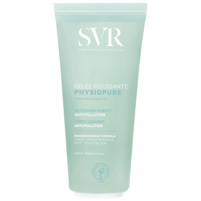 SVR Physiopure Gelée Moussante Nettoyant Pureté Anti-Pollution 200 ml
